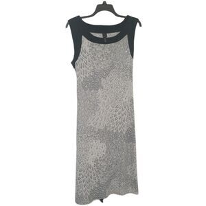 Womens Gray and Black with Sequins Dress  c1